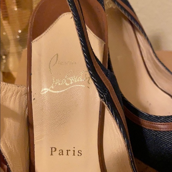 Christian Louboutin Wedge Heels - Picture 6 of 7